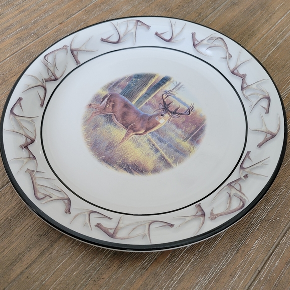 Bass Pro Shops Dining Bass Pro Shops Old Mossy Horns Dinner Plate 5 Poshmark